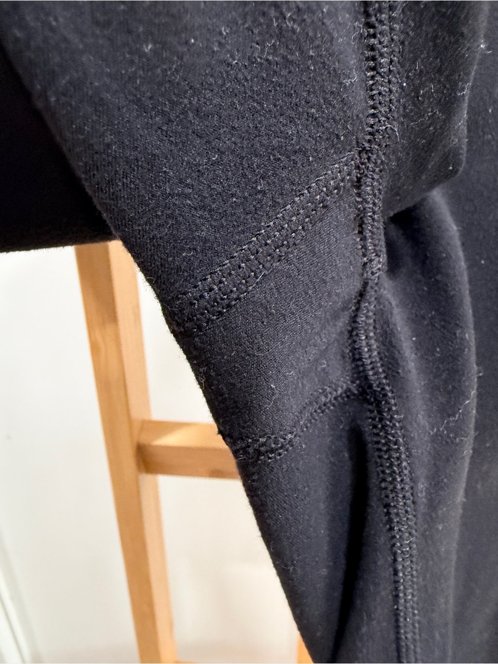 TNA Black High-Waist Bike Shorts - Picture 2 of 5